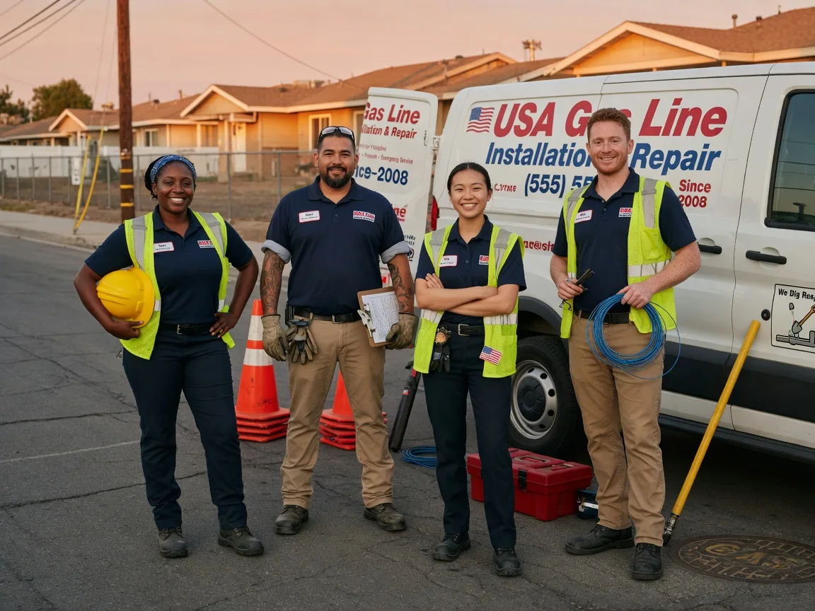Gas Line Installation company in Reed City, MI