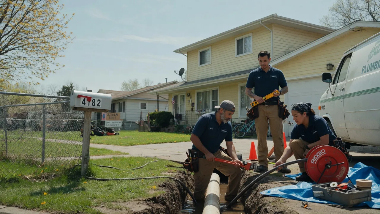 Gas Line Repair in Reed City, MI near me